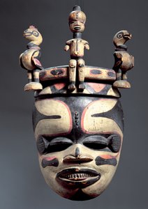 Mfon Mask, Ibibio Culture (ahşap)